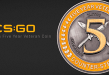CSGO Gercek 5 Yillik Emektar Jetonu