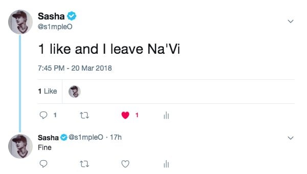 S1mple NaVi'den ayrılıyor mu?