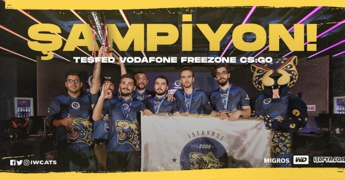 TESFES CSGO Şampiyonu İstanbul Wild Cats
