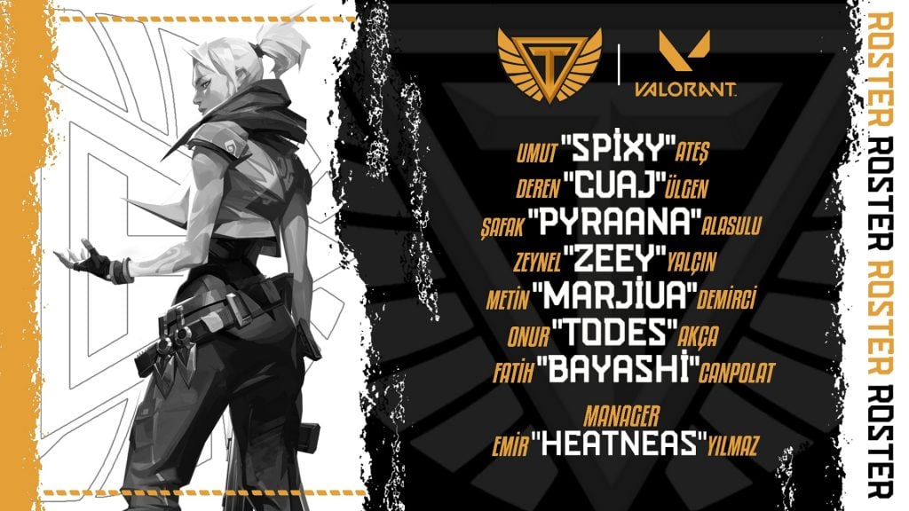 Thatoc Esports Valorant Kadrosu