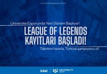 Intel University Esports projesi Türkiye’de Hayata Geçiyor