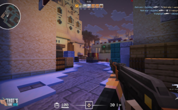 Minecraft'ta CS2: CounterMine 2'de AK-47 ile oynanış